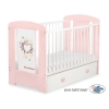 Lettino per Neonato 120x60cm con Cassetto Maxi