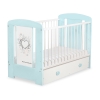 Lettino per Neonato 120x60cm con Cassetto Maxi