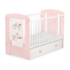 Lettino per Neonato 120x60cm con Cassetto Maxi
