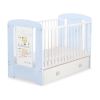 Lettino per Neonato 120x60cm con Cassetto Maxi