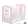 Lettino per Neonato 120x60cm con Cassetto Maxi