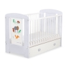 Lettino per Neonato 120x60cm con Cassetto Maxi Foresta