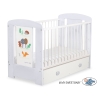 Lettino per Neonato 120x60cm con Cassetto Maxi Foresta