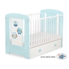 Lettino per Neonato 120x60cm con Cassetto Maxi Gufi