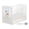 Lettino per Neonato 120x60cm con Cassetto Maxi Luca