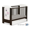Lettino per Neonato 120x60cm con Cassetto Standard Gufi