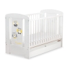 Lettino per Neonato 120x60cm con Cassetto Standard Gufi