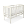 Lettino per Neonato 120x60cm Creme Cuori