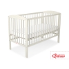 Lettino per Neonato 120x60cm Creme Cuori