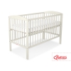 Lettino per Neonato 120x60cm Creme Cuori