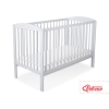Lettino per Neonato 120x60cm Grigio Cuori