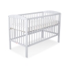Lettino per Neonato 120x60cm Grigio Stelle
