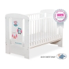Lettino per Neonato 120x60cm Marrone Gufi