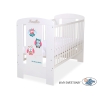 Lettino per Neonato 120x60cm Marrone Gufi