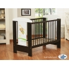 Lettino per Neonato 120x60cm Marrone Notte