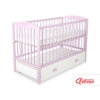 Lettino per Neonato 120x60cm con Cassetto Maxi