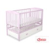 Lettino per Neonato 120x60cm con Cassetto Maxi