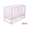 Lettino per Neonato 120x60cm con Cassetto Maxi