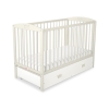 Lettino per Neonato 120x60cm con Cassetto Maxi