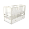 Lettino per Neonato 120x60cm con Cassetto Maxi