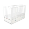 Lettino per Neonato 120x60cm con Cassetto Maxi Stelle