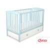Lettino per Neonato 120x60cm con Cassetto Maxi Stelle