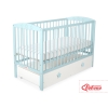 Lettino per Neonato 120x60cm con Cassetto Maxi Stelle