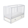 Lettino per Neonato 120x60cm con Cassetto Maxi Stelle