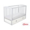 Lettino per Neonato 120x60cm con Cassetto Maxi Stelle