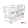 Lettino per Neonato 120x60cm con Cassetto Maxi Stelle