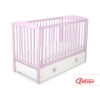 Lettino per Neonato 120x60cm con Cassetto Maxi Stelle