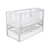 Lettino per Neonato 120x60cm con Cassetto Standard Stelle