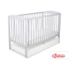 Lettino per Neonato 120x60cm con Cassetto Standard Stelle