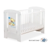 Letto Bebè 120x60cm Bianca Blu Nastro