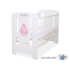 Letto Bebè 120x60cm Bianca Glamour