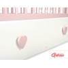 Letto Bebè 120x60cm con Cassetto Maxi Cuori