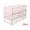 Letto Bebè 120x60cm con Cassetto Maxi Cuori