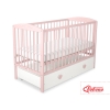 Letto Bebè 120x60cm con Cassetto Maxi Cuori