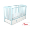 Letto Bebè 120x60cm con Cassetto Maxi Cuori