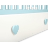 Letto Bebè 120x60cm con Cassetto Maxi Cuori