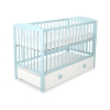 Letto Bebè 120x60cm con Cassetto Maxi Cuori