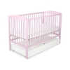 Letto Bebè 120x60cm con Cassetto Standard Cuori