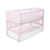 Letto Bebè 120x60cm con Cassetto Standard Cuori