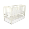 Letto Bebè 120x60cm con Cassetto Standard Cuori
