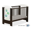 Letto Bebè 120x60cm Marrone Gufi