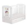 Lettino neonato con Cassetto 120x60cm Maxi Foresta