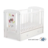 Lettino neonato con Cassetto 120x60cm Maxi Foresta