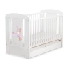 Lettino neonato con Cassetto 120x60cm Standard