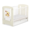 Letto Bebè con Cassetto 120x60cm Standard Creme Nastro