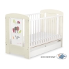 Lettino neonato con Cassetto 120x60cm Standard Foresta